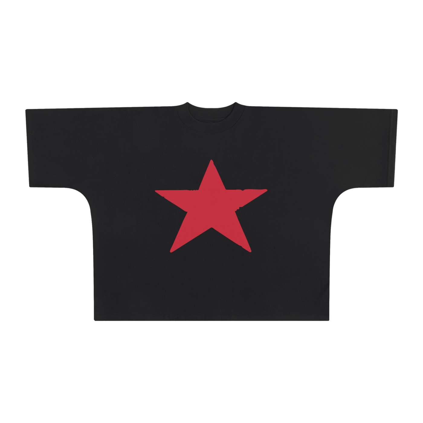 RG SKULL: SKULL 5 STAR BOX FIT TEE SHIRT