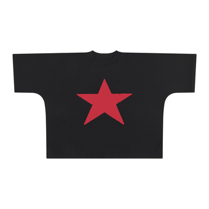 RG SKULL: SKULL 5 STAR BOX FIT TEE SHIRT