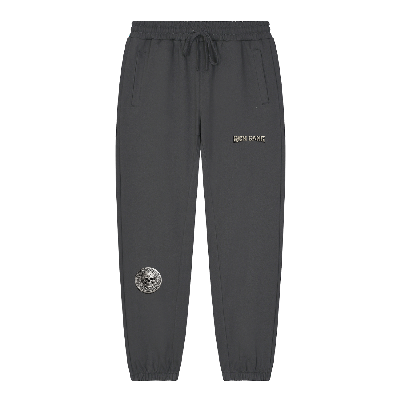 RG COIN: FLEECE SWEATPANTS (SILVER COIN)