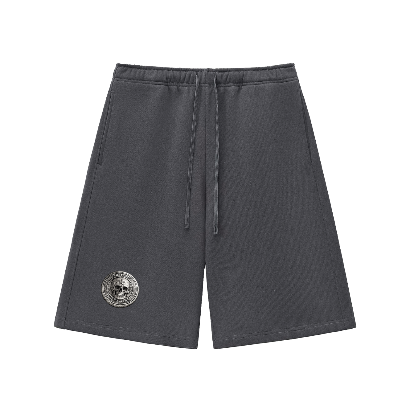 RG COIN: SHORTS (SILVER)