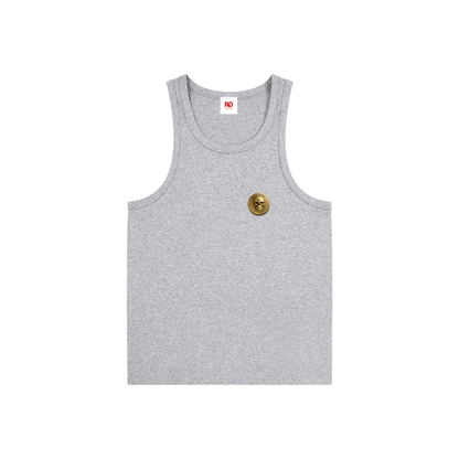 RG COIN: TANK TOP (GOLD)