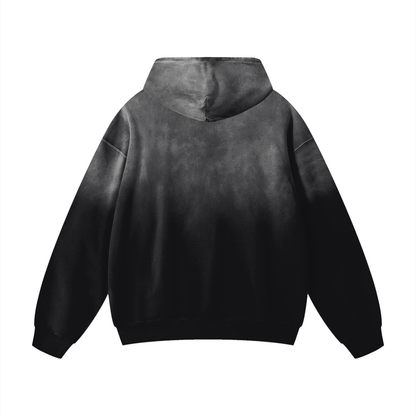 RG SKULL: RG SKULL COLLECTION FLEECE HOODIE (VINTAGE BLACK)