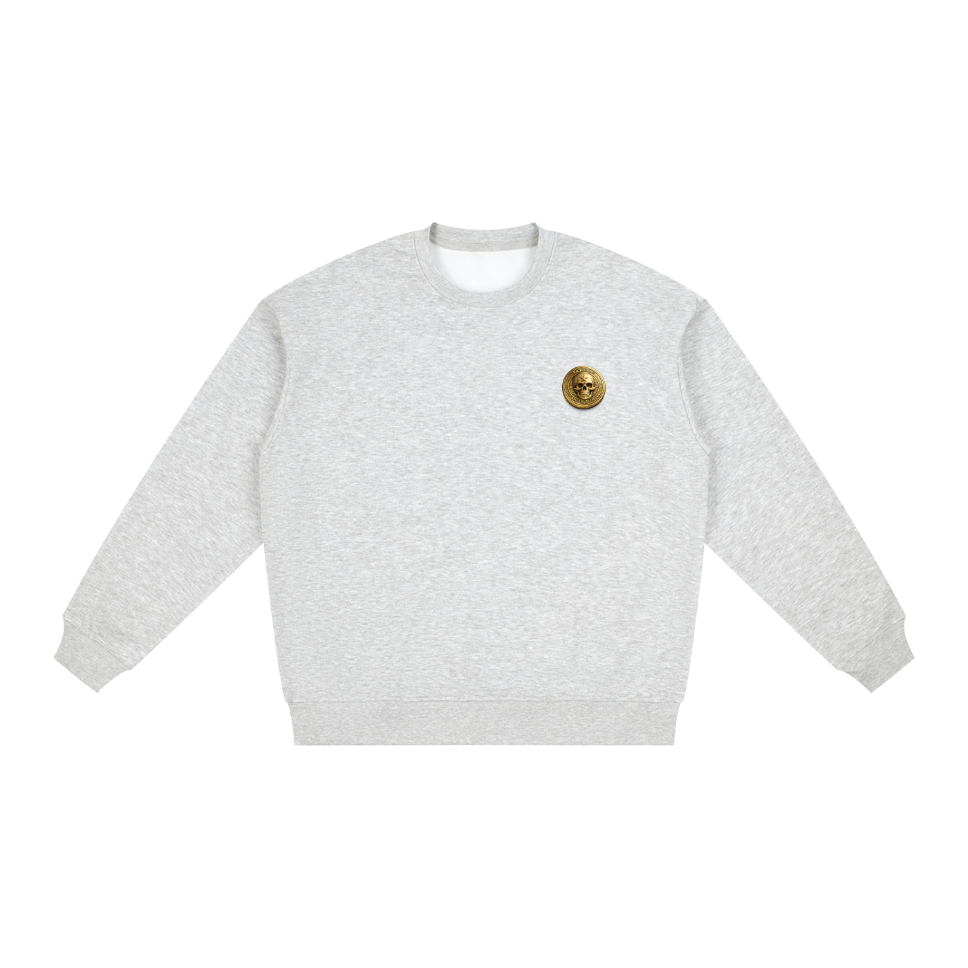 Oversized Drop Shoulder Crewneck Sweatshirt