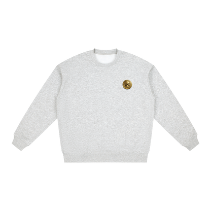 Oversized Drop Shoulder Crewneck Sweatshirt