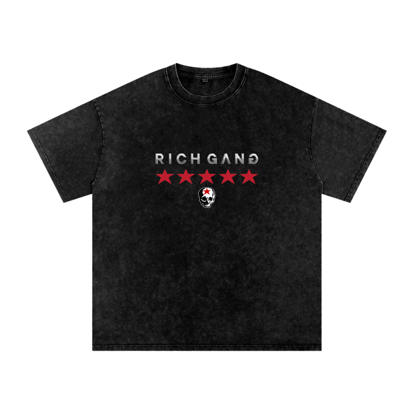 RG SKULL: RICH GANG SKULL COLLECTION OVERSIZED TEE