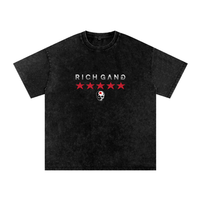 RG SKULL: RICH GANG SKULL COLLECTION OVERSIZED TEE