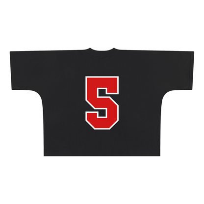 RG SKULL: SKULL 5 STAR BOX FIT TEE SHIRT