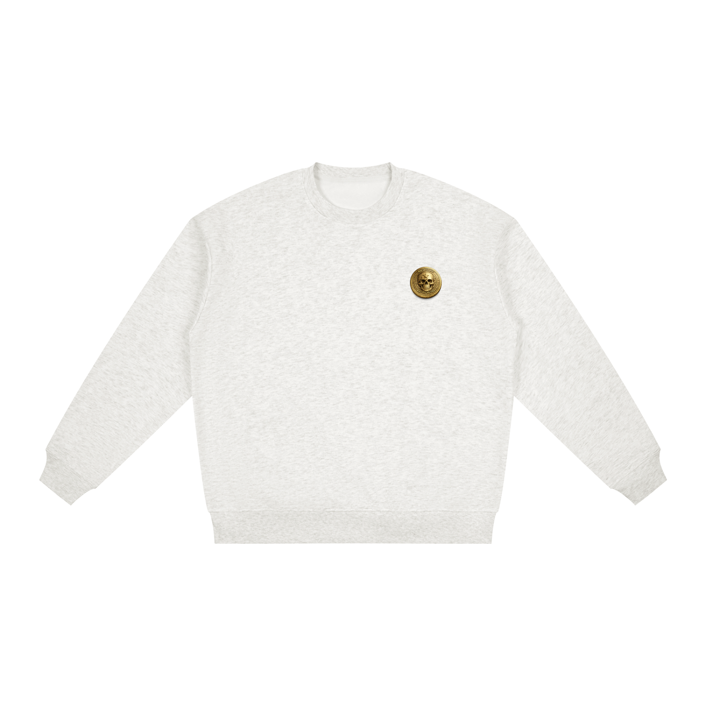 Oversized Drop Shoulder Crewneck Sweatshirt