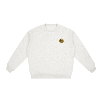 Oversized Drop Shoulder Crewneck Sweatshirt