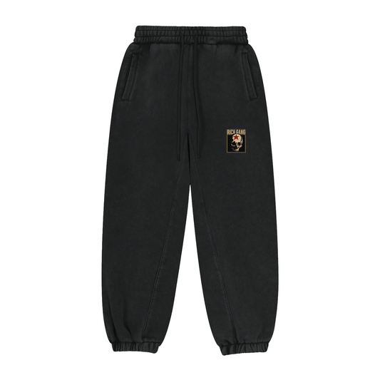 RG SKULL: BAGGY FIT GRUNGE SKULL SWEATPANTS
