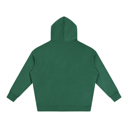RG COIN: OVERSIZED FLEECE HOODIE (GOLD COIN)