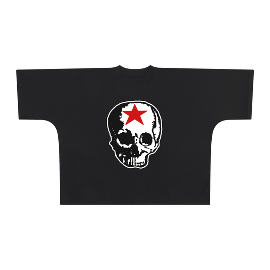 RG SKULL: SKULL FRONT ONLY BOX FIT TEE SHIRT