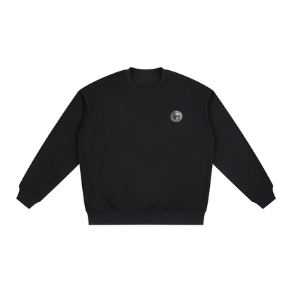 Oversized Drop Shoulder Crewneck Sweatshirt