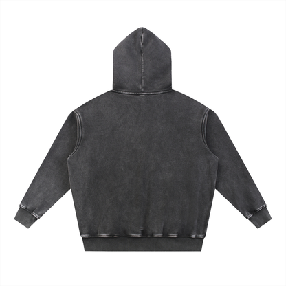 RG COIN: SNOW WASHED HOODIE (GOLD COIN)