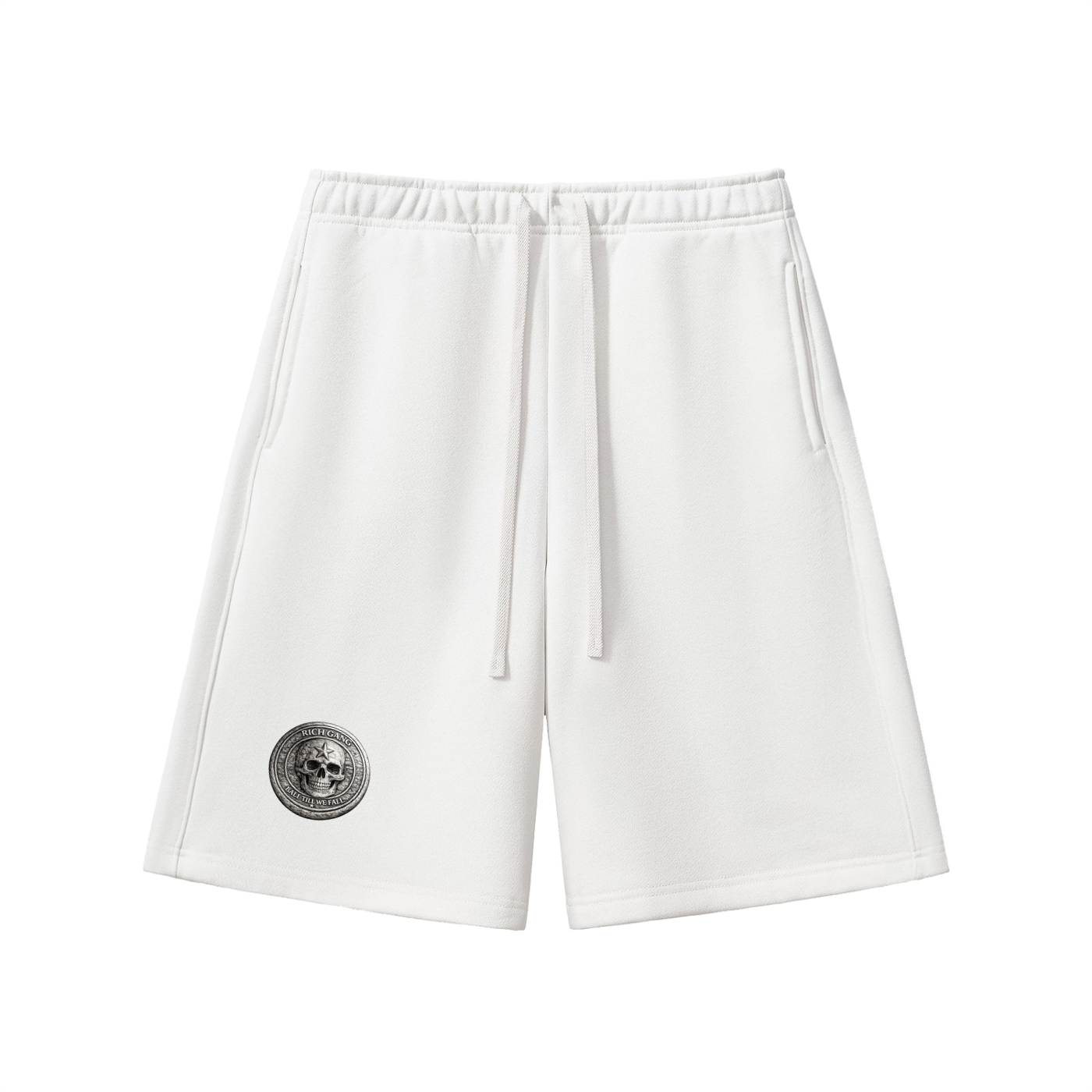 RG COIN: SHORTS (SILVER)