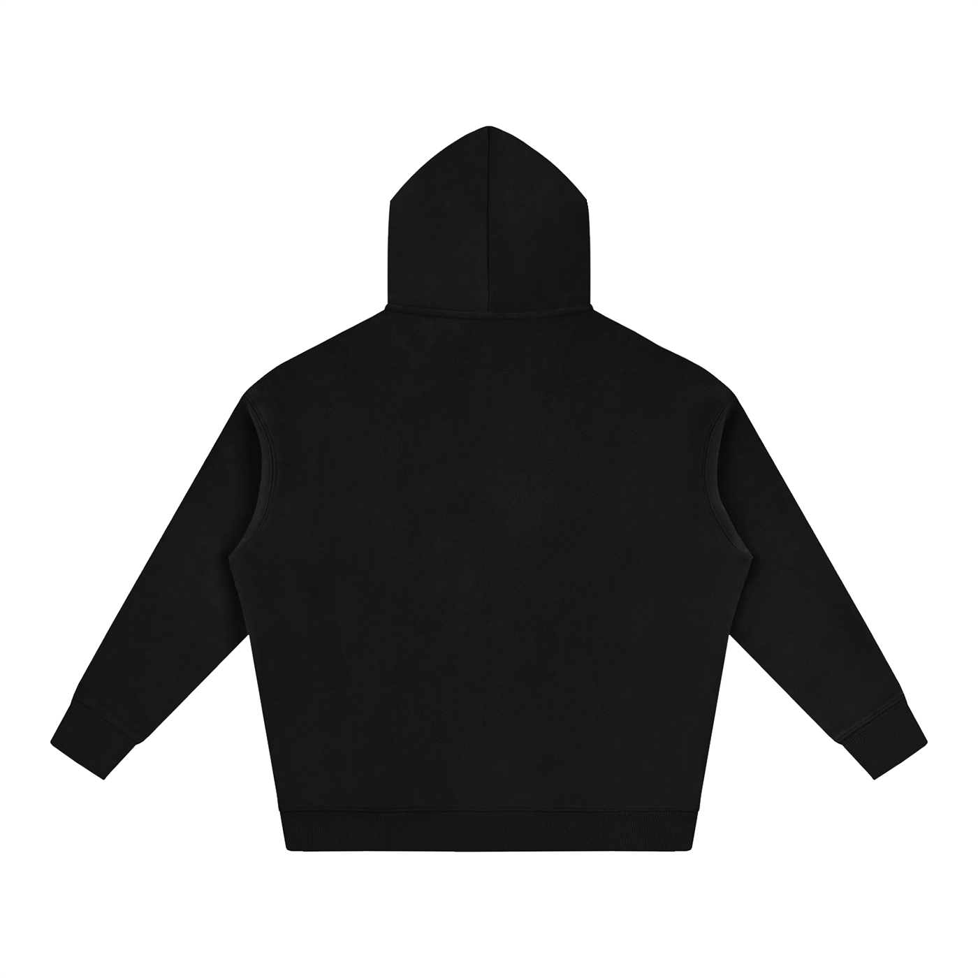 RG COIN: OVERSIZED FLEECE HOODIE (SILVER COIN)