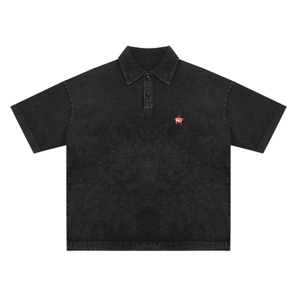 RG SKULL: RG STAR POLO SHIRT