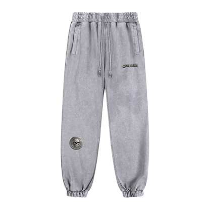 RG COIN: SNOW WASHED SWEATPANTS (SILVER COIN)