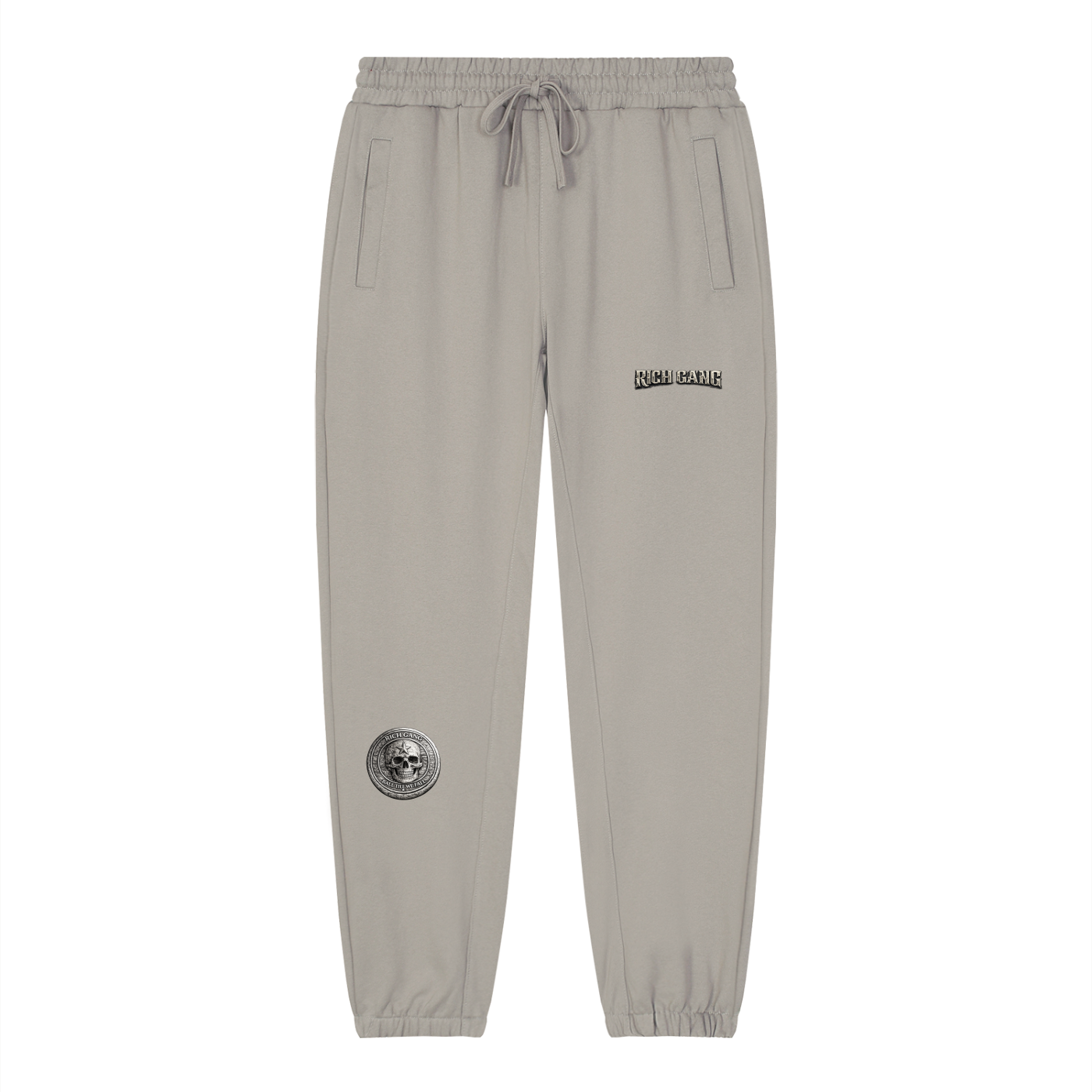 RG COIN: FLEECE SWEATPANTS (SILVER COIN)