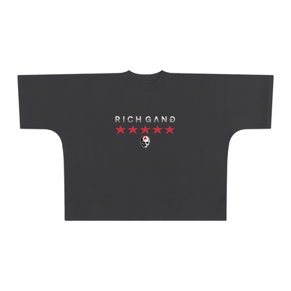 RG SKULL: RICH GANG SKULL COLLECTION BOX FIT TEE SHIRT