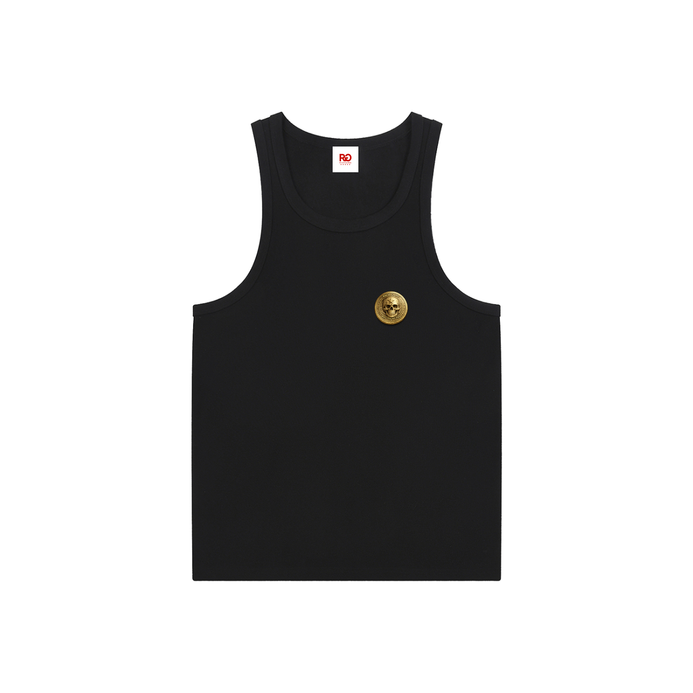 RG COIN: TANK TOP (GOLD)