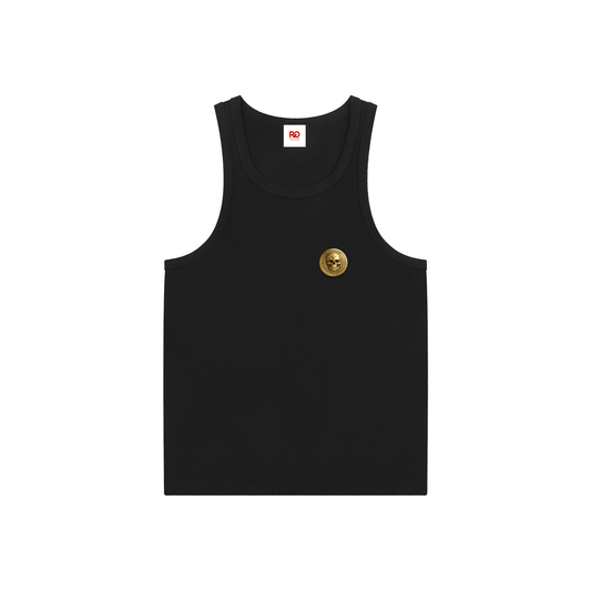 RG COIN: TANK TOP (GOLD)