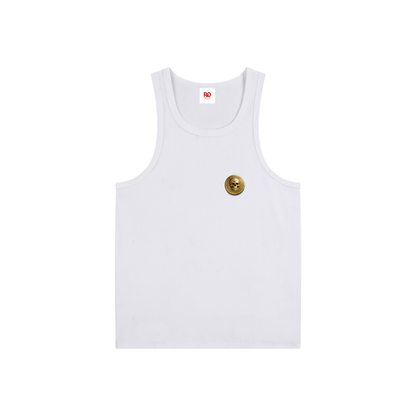 RG COIN: TANK TOP (GOLD)