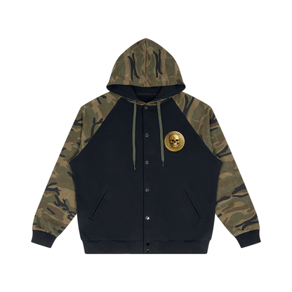 RG COIN: CAMO HOODIE JACKET