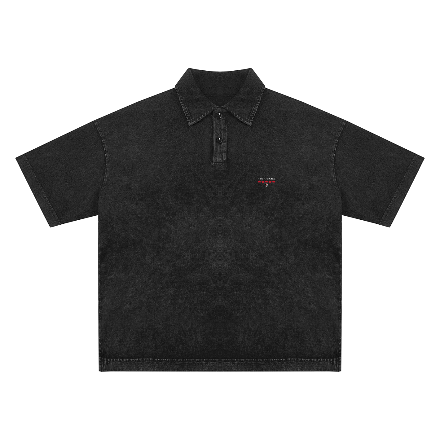 RG SKULL: RG SKULL COLLECTION POLO SHIRT