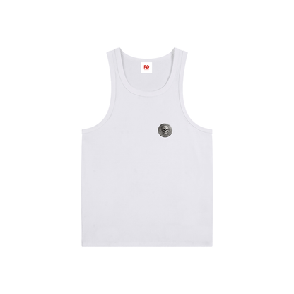 RG COIN: TANK TOP (SILVER)