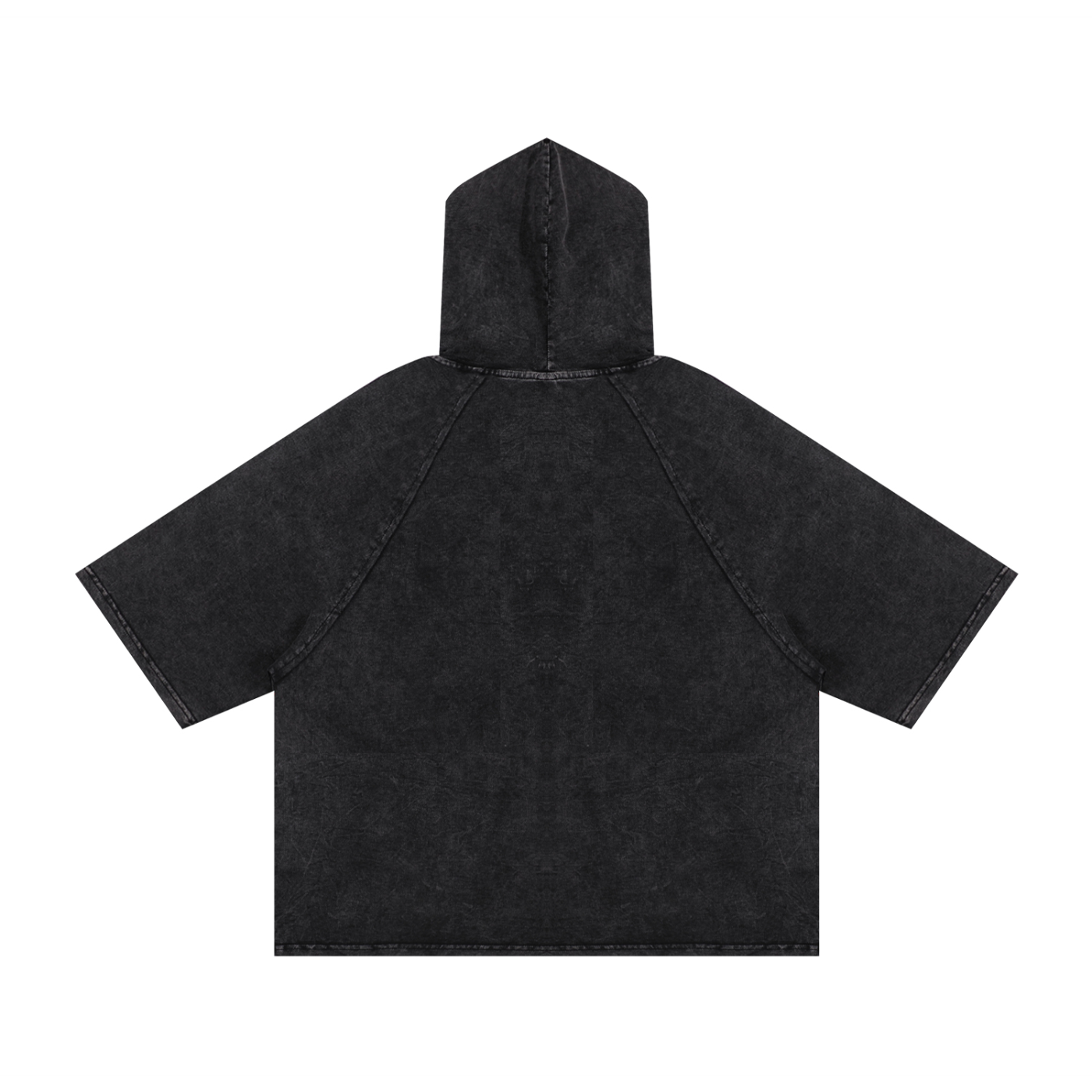 RG COIN: HOODED BOXY TEE SHIRT (GOLD COIN)