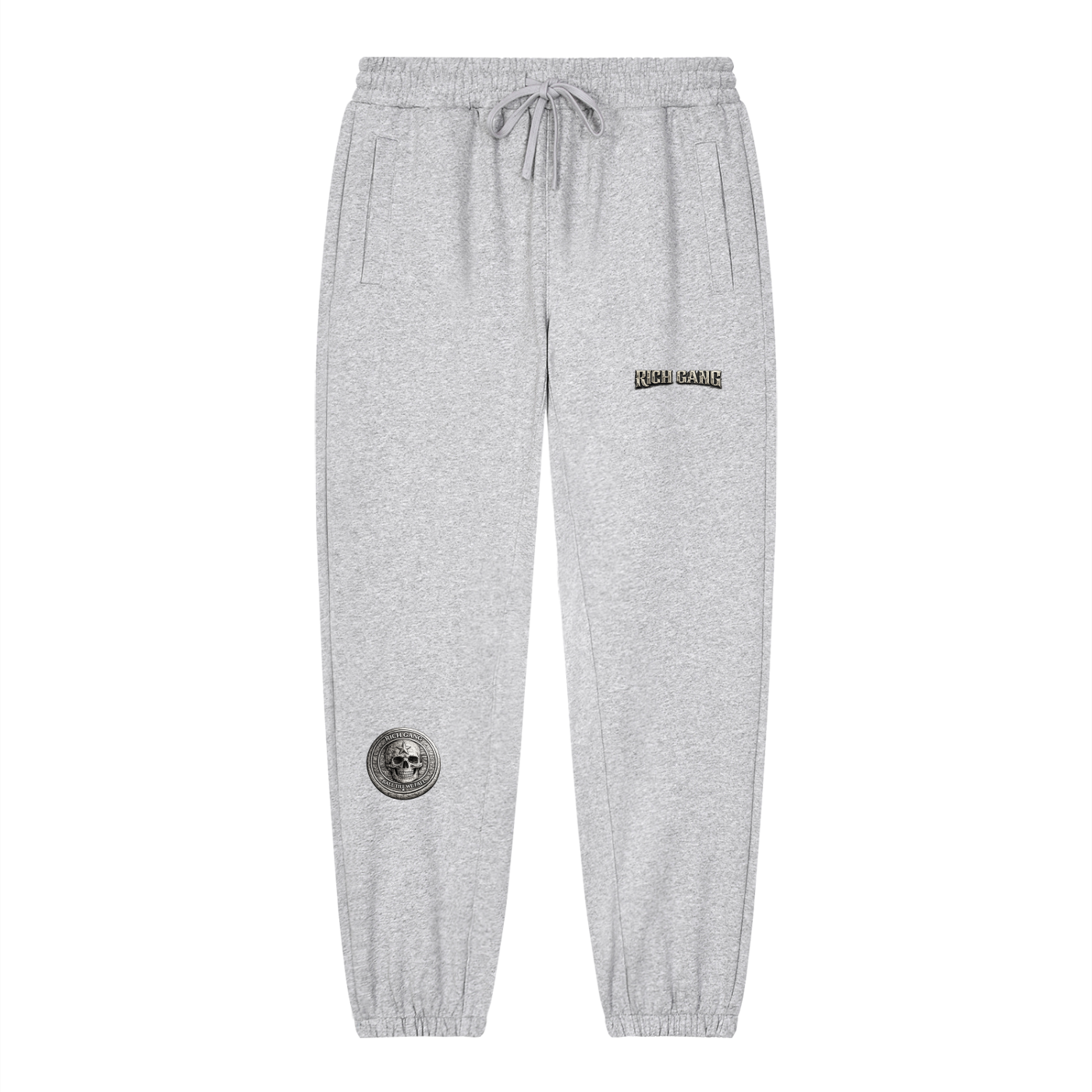 RG COIN: FLEECE SWEATPANTS (SILVER COIN)