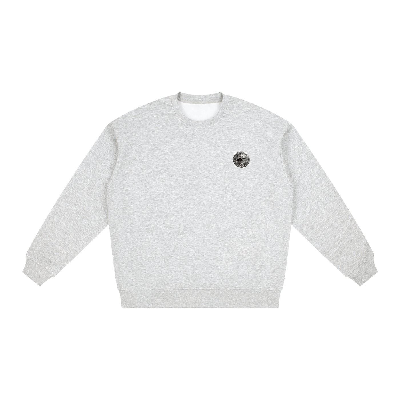 Oversized Drop Shoulder Crewneck Sweatshirt
