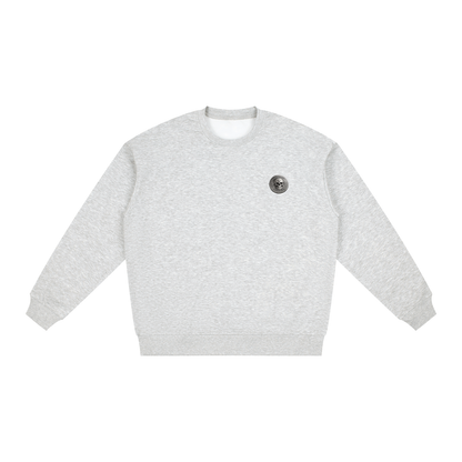 Oversized Drop Shoulder Crewneck Sweatshirt