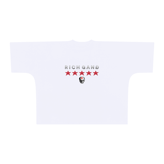 RG SKULL: RICH GANG SKULL COLLECTION BOX FIT TEE SHIRT