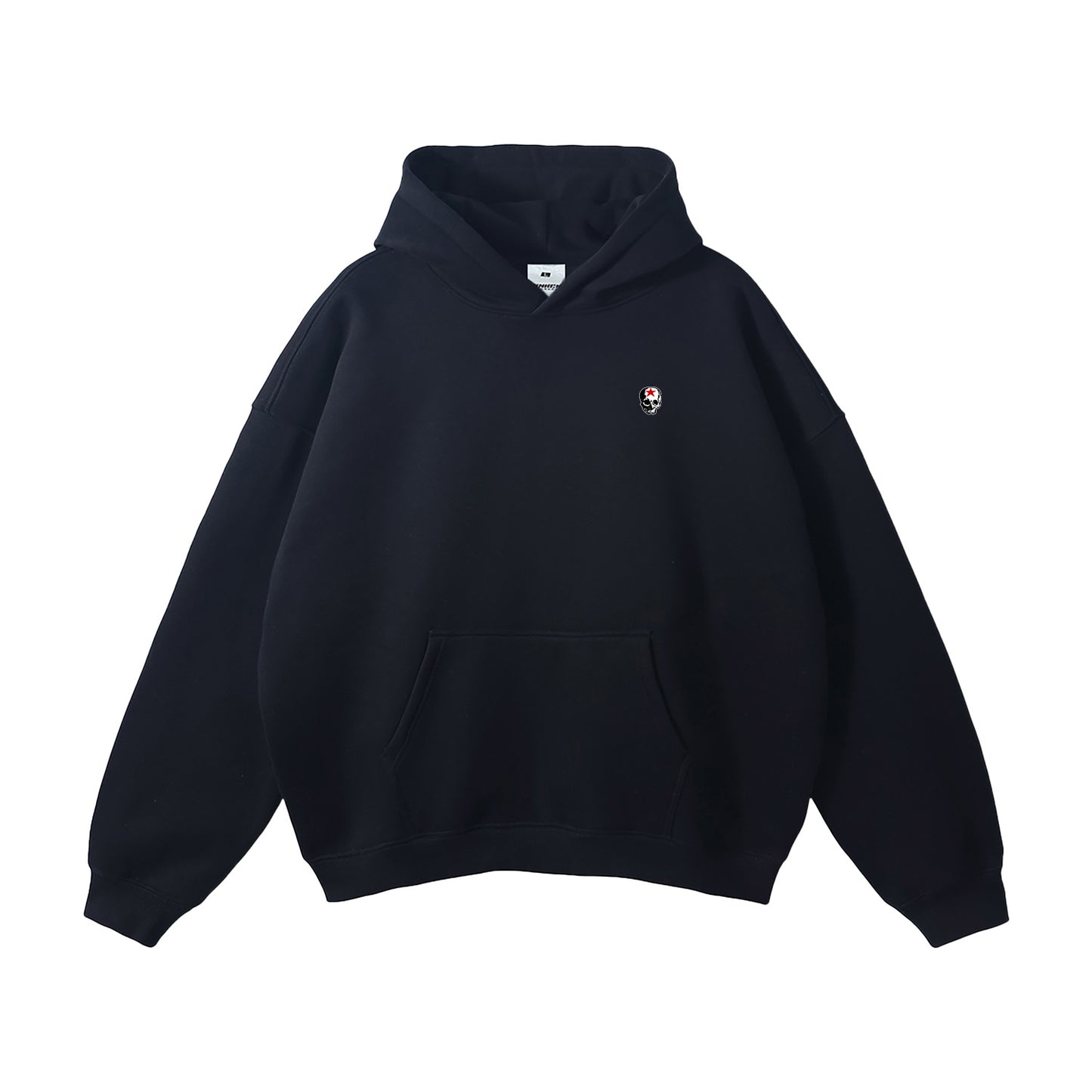 RG SKULL: CLASSIC SKULL FLEECED HOODIE (BLACK)