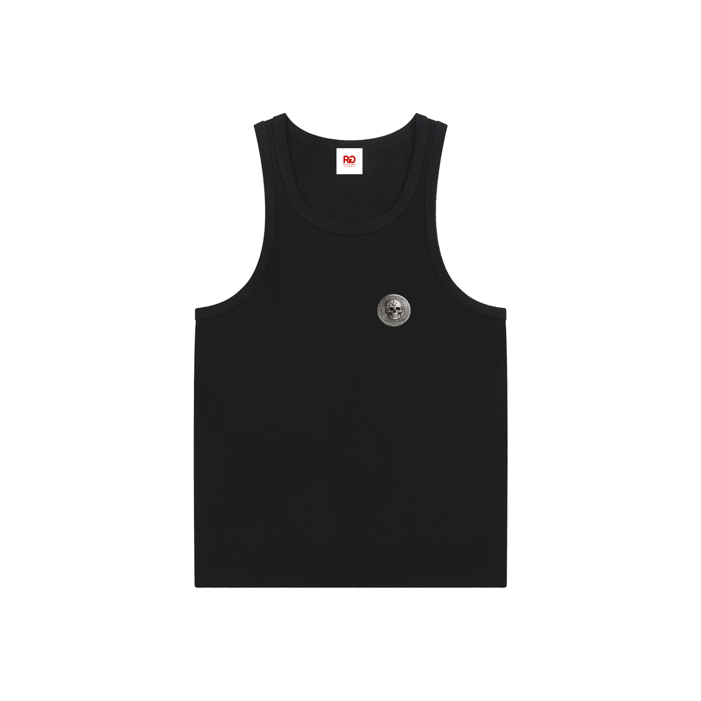 RG COIN: TANK TOP (SILVER)