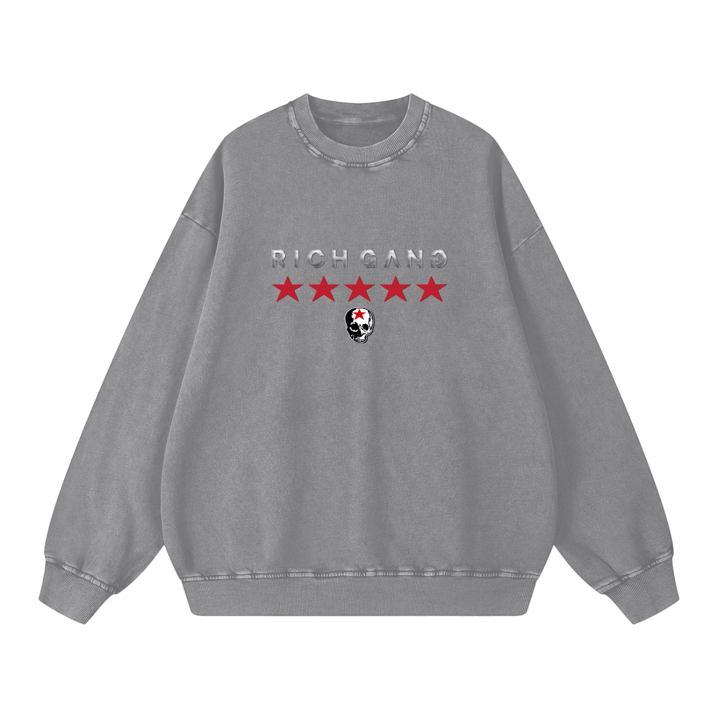 RG SKULL: RICH GANG COLLECTION CREWNECK SWEATER