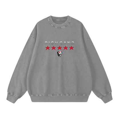 RG SKULL: RICH GANG COLLECTION CREWNECK SWEATER