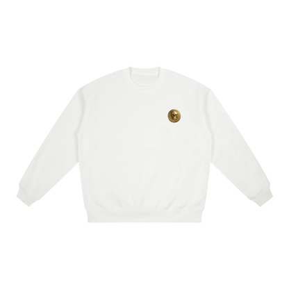 Oversized Drop Shoulder Crewneck Sweatshirt