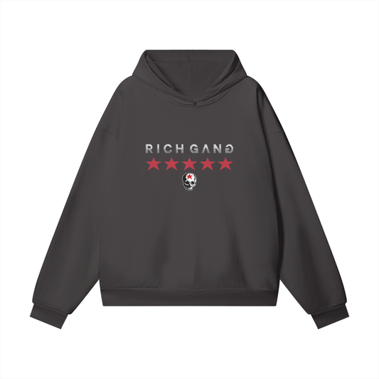 RG SKULL: (3XL / 4XL) RICH GANG SKULL LIMITED COLLECTION FLEECE HOODIE