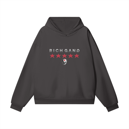 RG SKULL: (3XL / 4XL) RICH GANG SKULL LIMITED COLLECTION FLEECE HOODIE