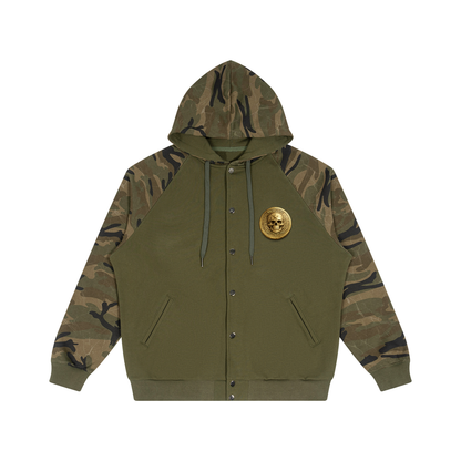RG COIN: CAMO HOODIE JACKET