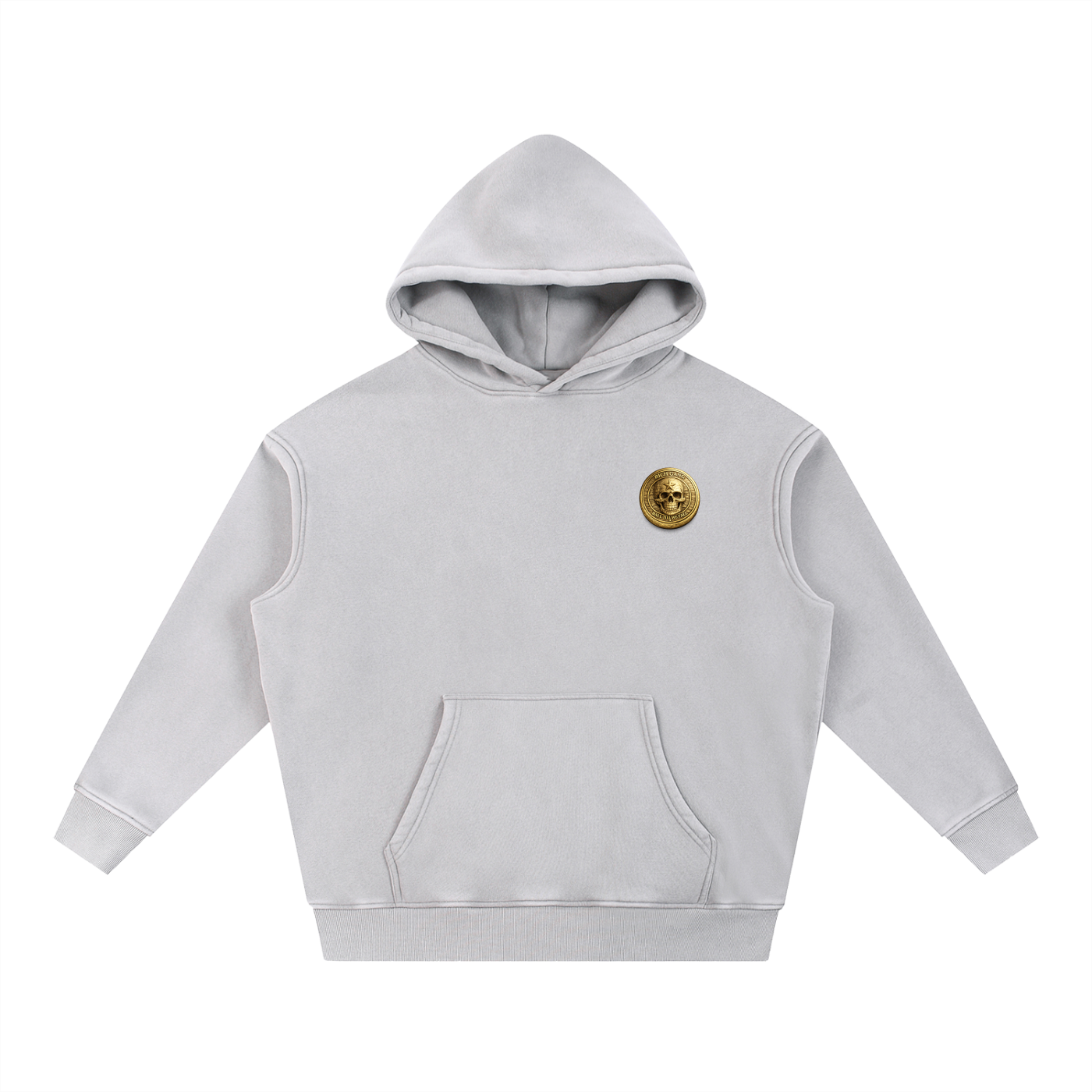 RG COIN: SNOW WASHED HOODIE (GOLD COIN)