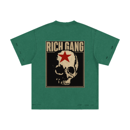 RG SKULL: MINI GRUNGE SKULL VINTAGE TEE
