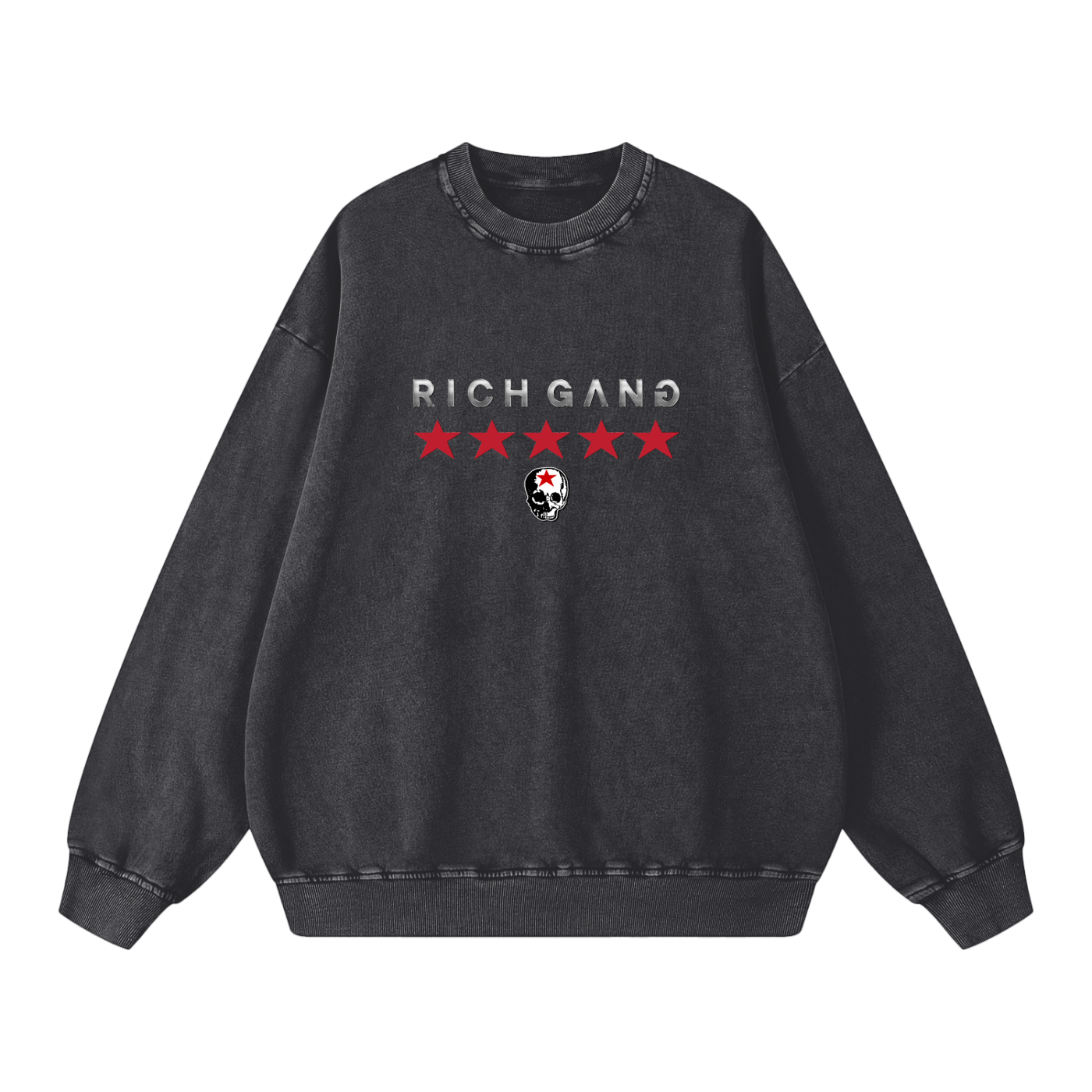 RG SKULL: RICH GANG COLLECTION CREWNECK SWEATER