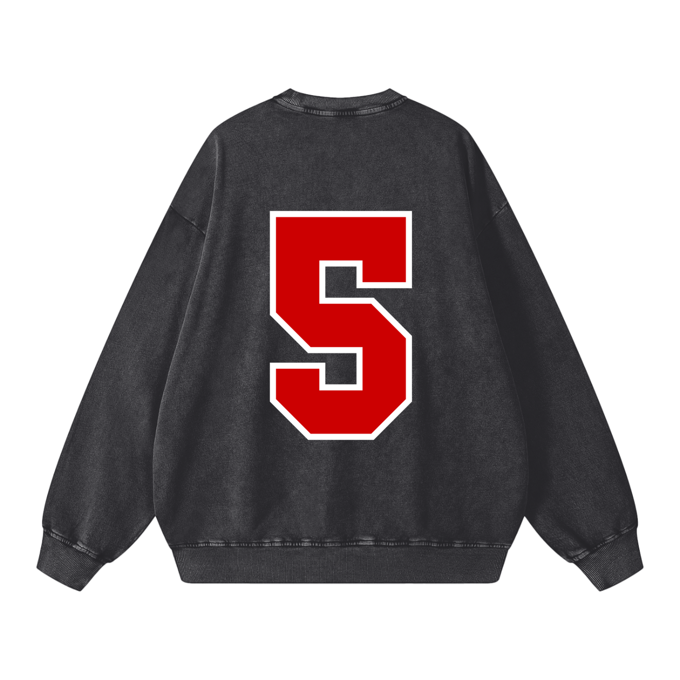 RG SKULL: 5 STAR CREWNECK SWEATER
