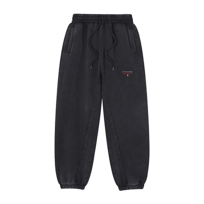 RG SKULL: RG SKULL COLLECTION BAGGY SWEATPANTS (VINTAGE BLACK)
