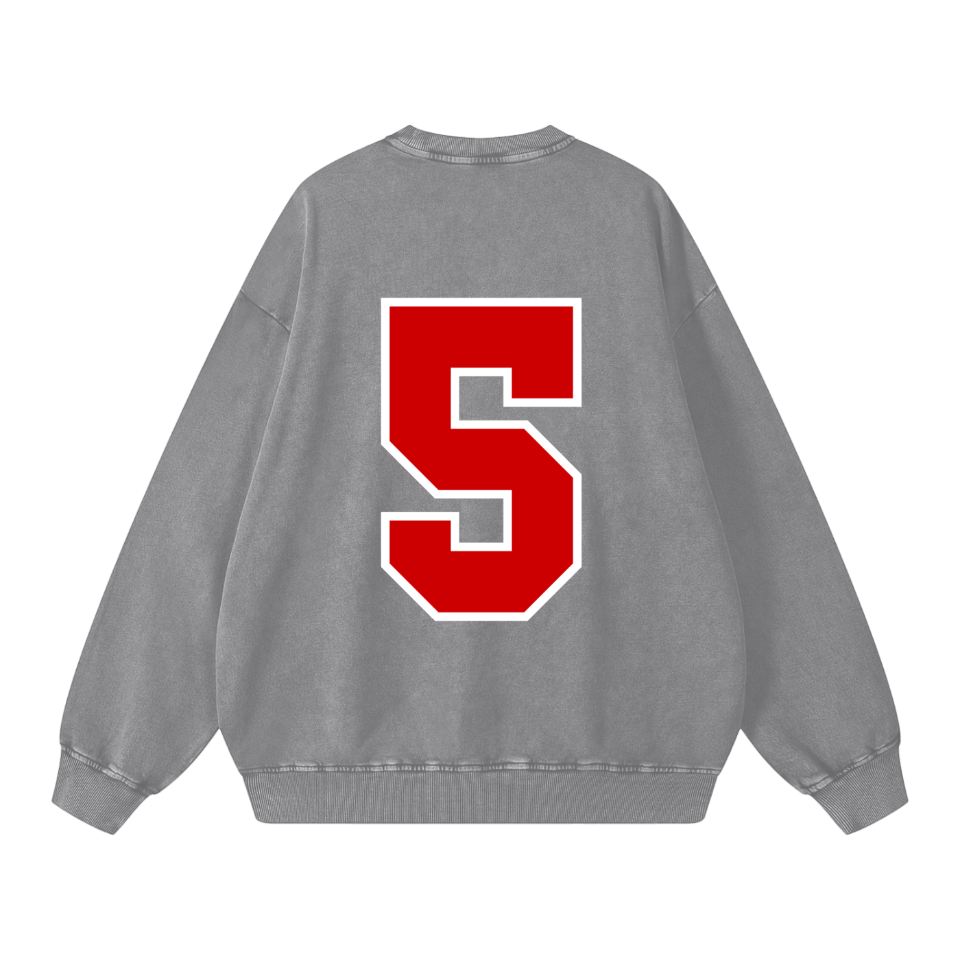 RG SKULL: 5 STAR CREWNECK SWEATER