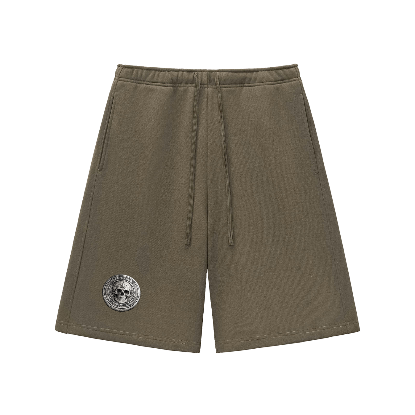 RG COIN: SHORTS (SILVER)